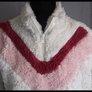 Favlux Sherpa Cropped Pullover